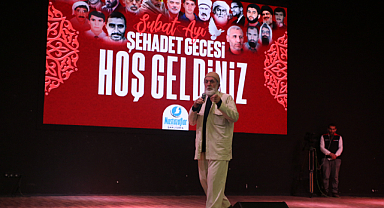 Şanlıurfa'da Şehadet Gecesi programı düzenlendi