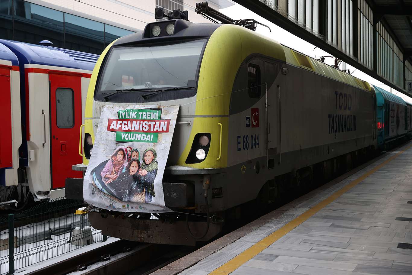 İyilik Treni Afganistan için yolculuğa çıktı
