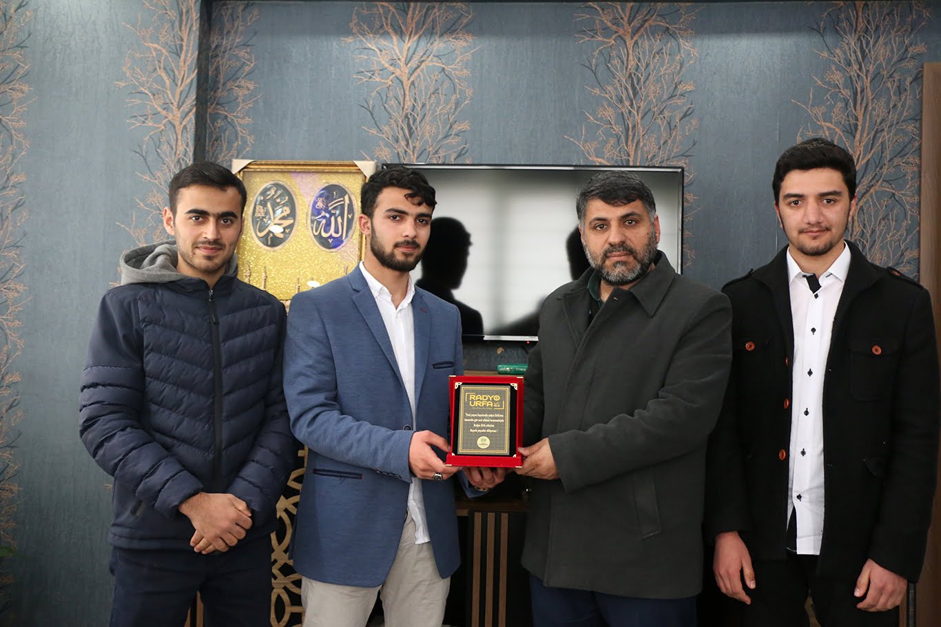 Erdemli Gençlik Kulübü'nden Radyo Urfa'ya ziyaret