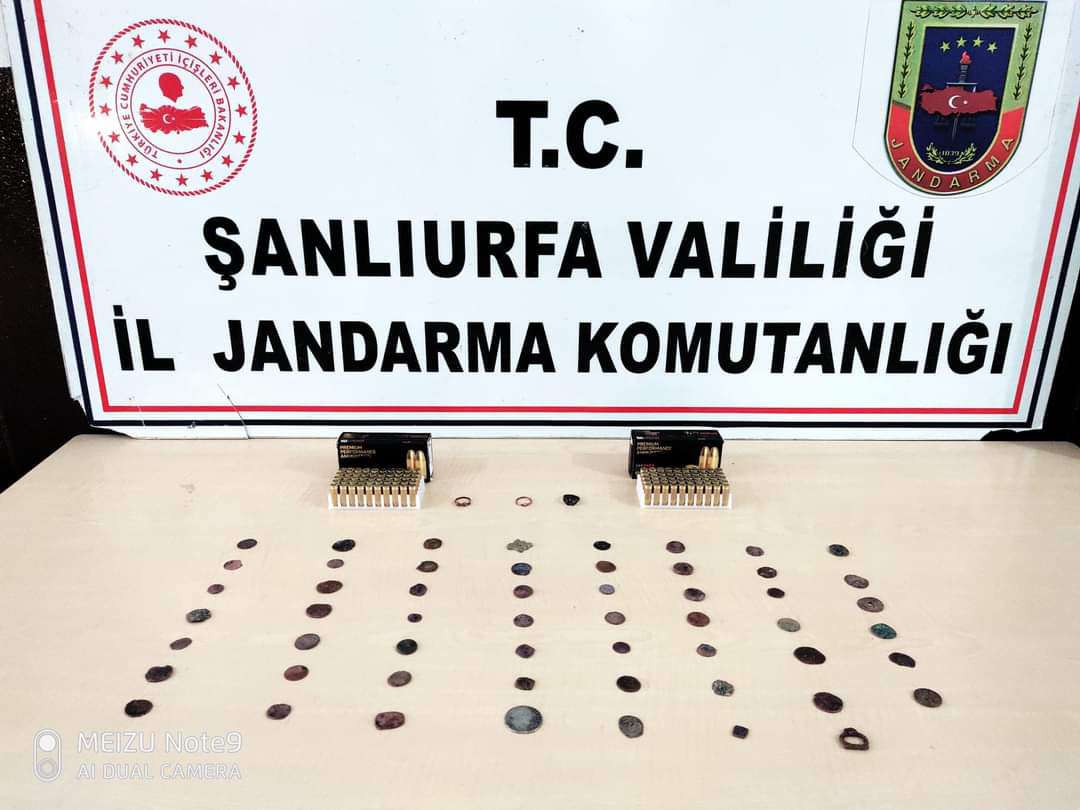 Şanlıurfa'da tarihi eser operasyonu!