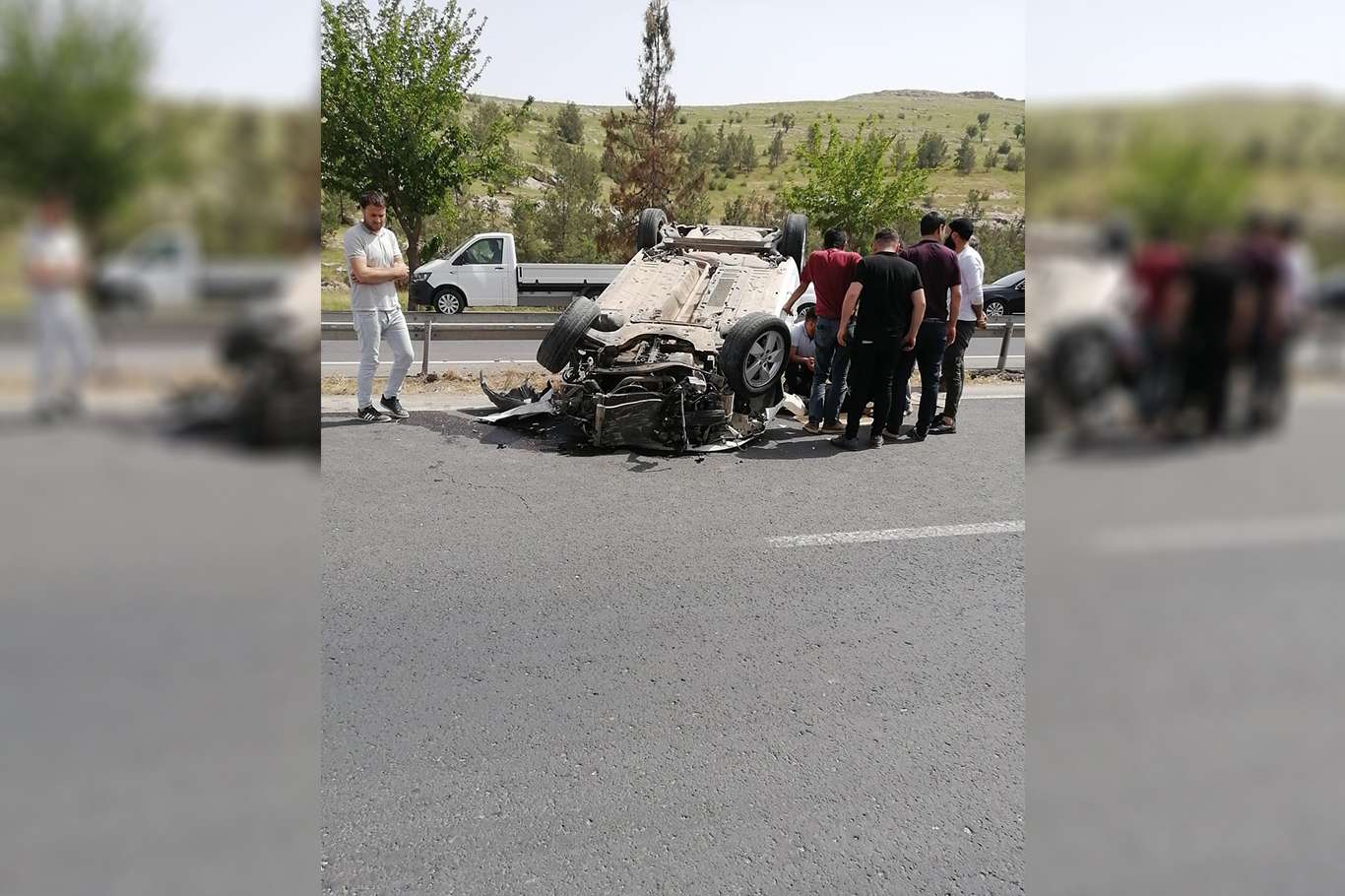 Şanlıurfa'da araç takla attı: Bir ağır yaralı