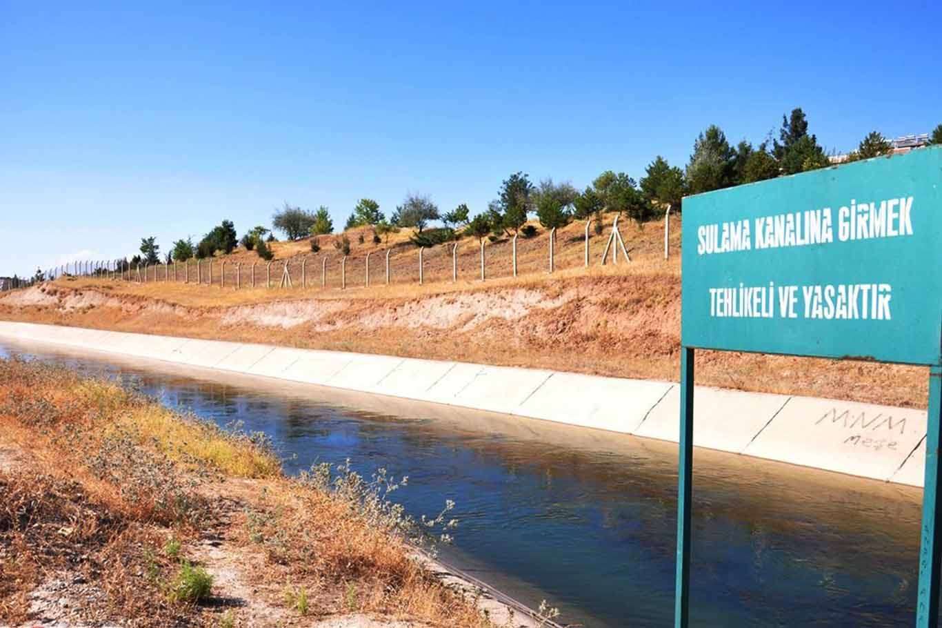 Şanlıurfa'da sulama kanalına düşen küçük kızdan acı haber