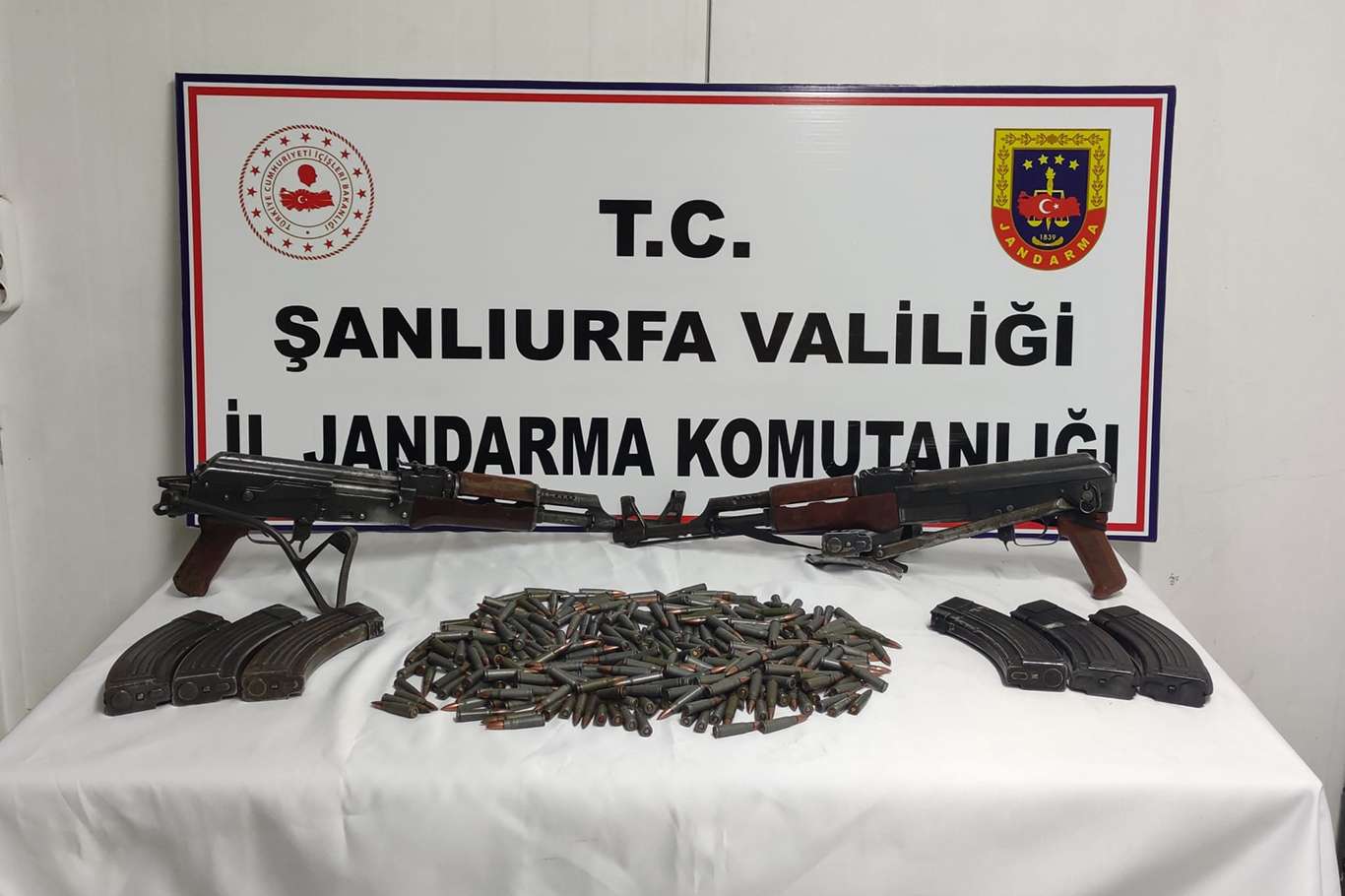 Şanlıurfa'da silah operasyonu!