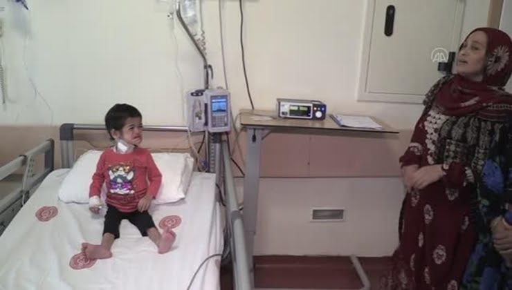 9 ay sonra ağızdan beslenebildi