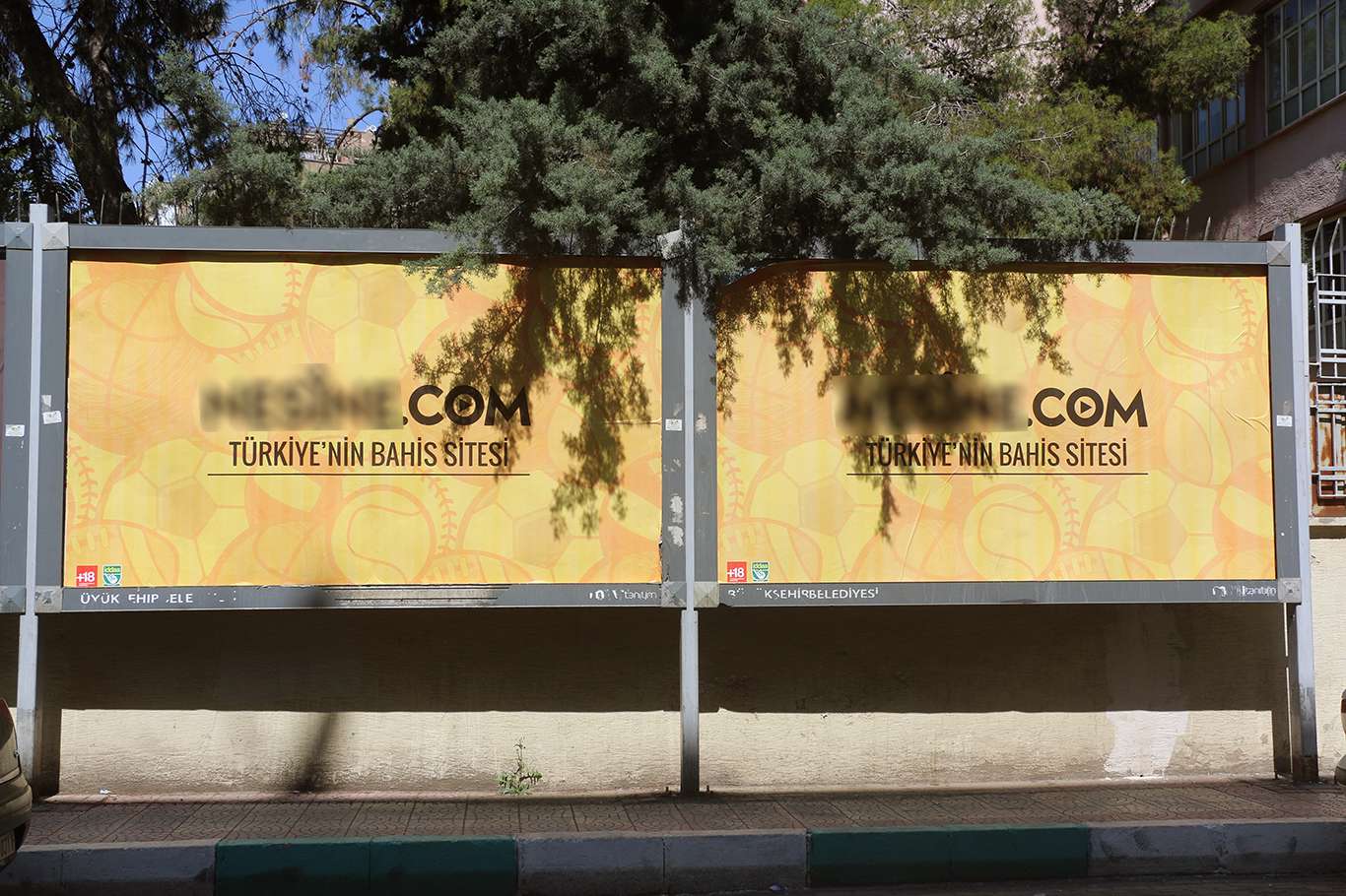 Peygamberler Şehri'nde kumara teşvik reklamı!