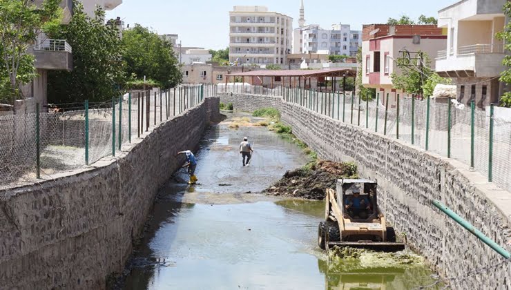Şanlıurfa’da Korçik Deresi temizlendi