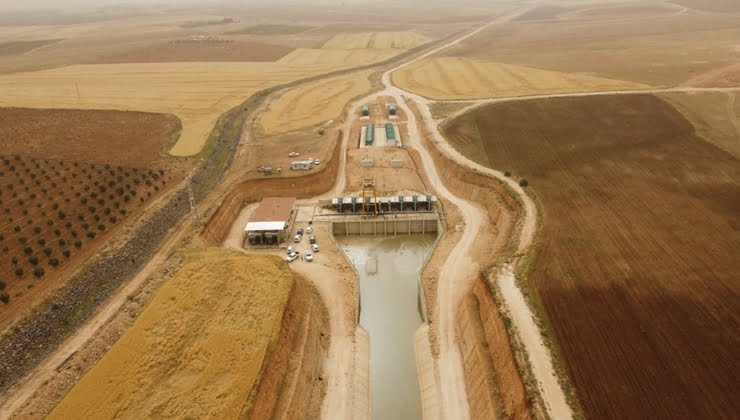 Şanlıurfa'da test suyu bırakıldı: 170 bin dekar tarım arazisi sulanacak