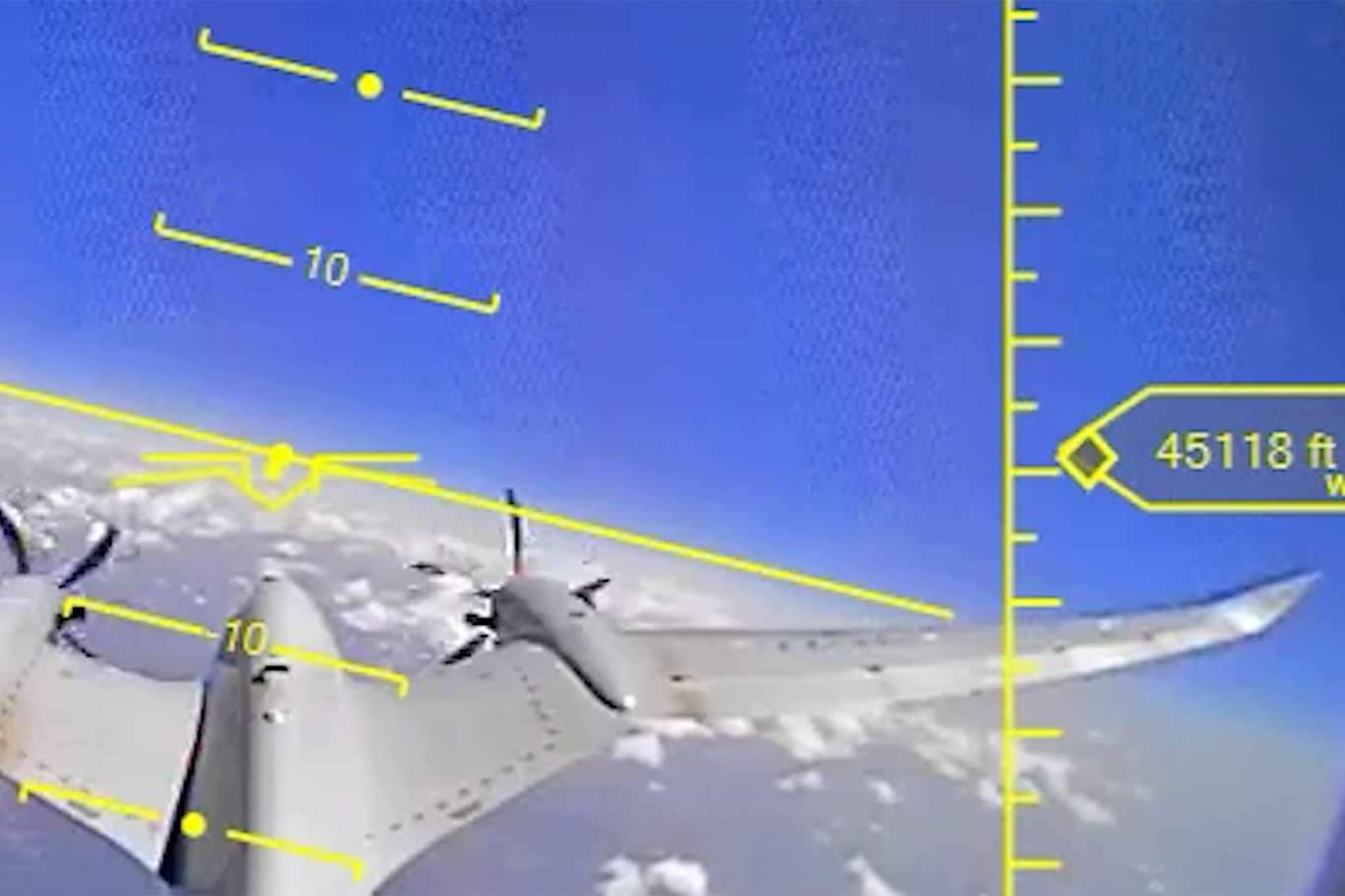 Akıncı test uçuşunda 45 bin 118 feet yüksekliğe çıktı