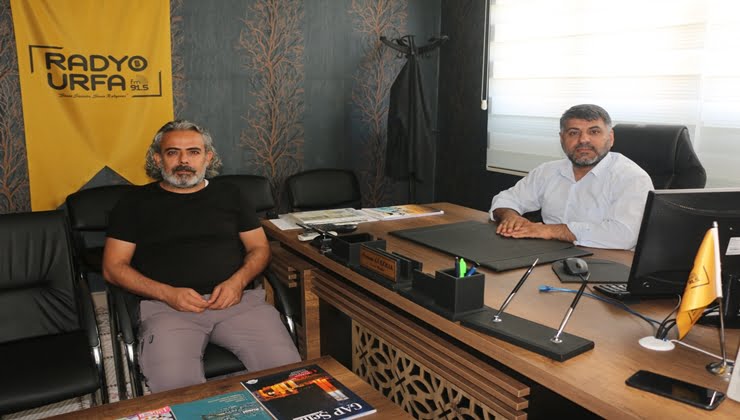 İHA'dan Radyo Urfa'ya ziyaret