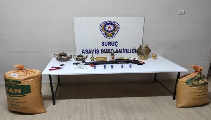 Şanlıurfa'da buğday hırsızlarına operasyon