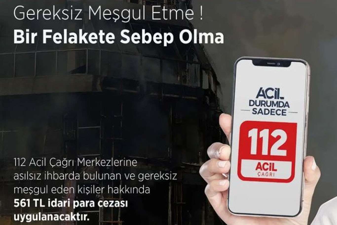 112'ye yılbaşından bu yana 40 milyondan fazla "asılsız çağrı" yapıldı