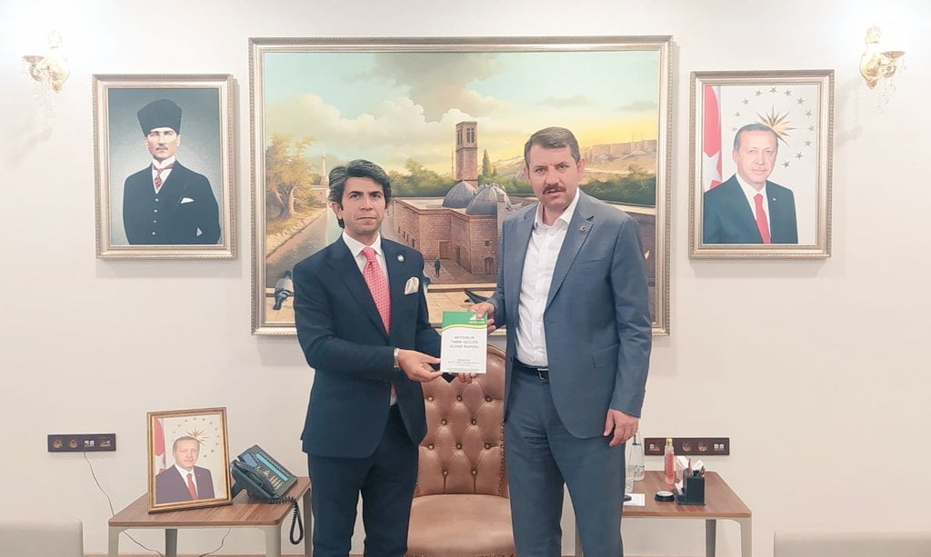 HÜDA PAR'dan Vali Ayhan'a ziyaret