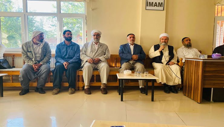 İTTİHADUL ULEMA'dan bir heyet Abuzer hocanın taziyesine katıldı