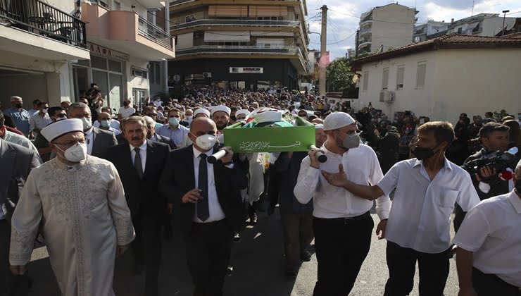 İskeçe Müftü Ahmet Mete dualarla ebediyete uğurlandı