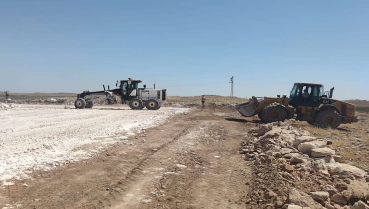 Şanlıurfa'da Sefertepe kazı evi inşaatına başlandı