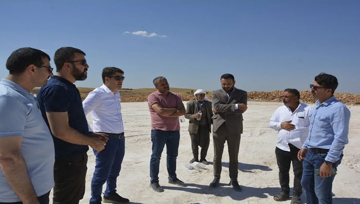 Şanlıurfa'da Sefertepe kazı evi inşaatına başlandı