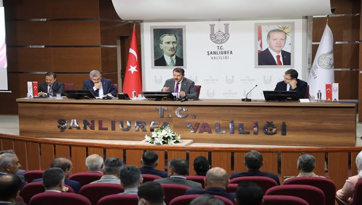Şanlıurfa İl Koordinasyon Kurulu Toplantısı yapıldı