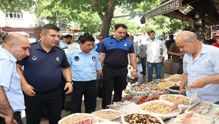 Zabıta ekipleri bayram öncesi denetimlerini sıklaştırdı