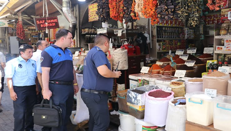 Zabıta ekipleri bayram öncesi denetimlerini sıklaştırdı