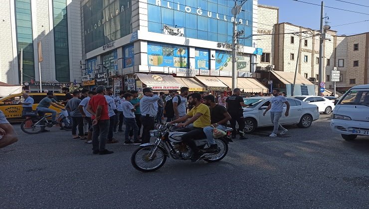 Kapaklı Pasajı önünde trafik kazası