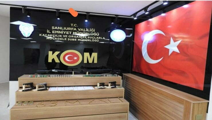 Urfa'da silah ve mühimmat operasyonu