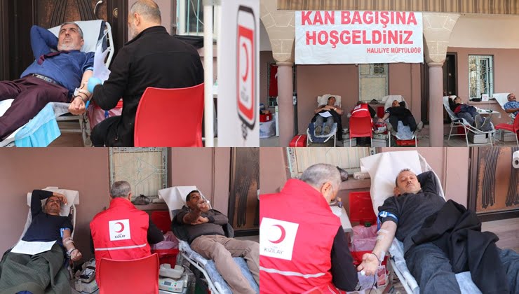 Urfa Müftülüğünden kan bağışı kampanyasına destek