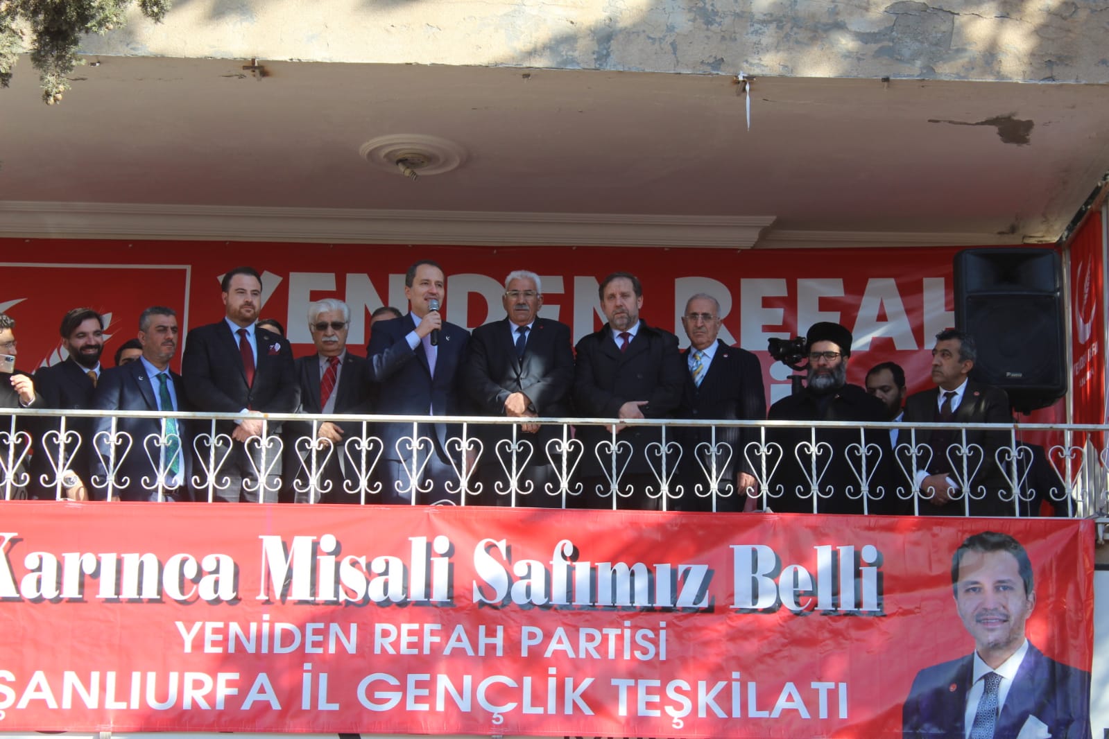Fatih Erbakan Urfa'ya geldi