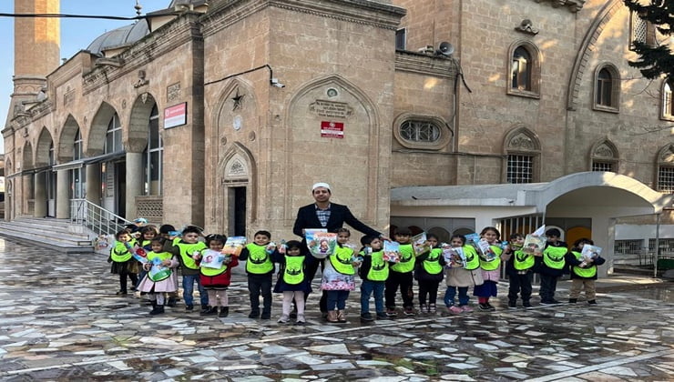 Urfa'da çocuklar cami ile buluştu