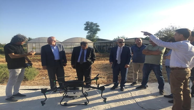 Urfa’da zirai dronlar çiftçilerin hizmetine sunuldu
