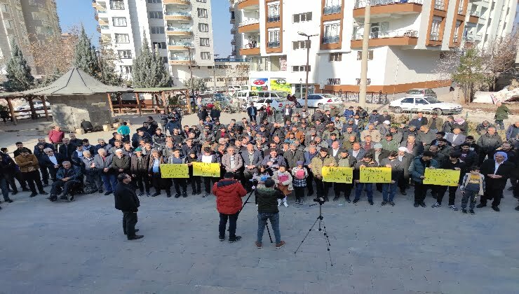 Kur’an’ın yakılmasına bir tepki de Siverek’ten geldi