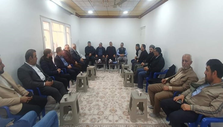 Urfa'dan bir heyet Duhok'taki taziyeye katıldı
