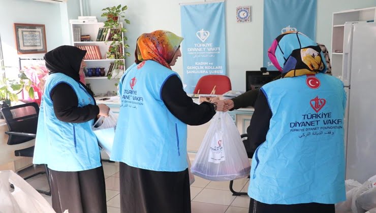 TDV, Şanlıurfa'da 17 bin kişiye yardım ulaştırdı