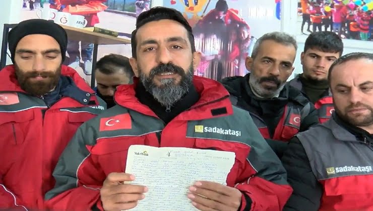 Depremde hayatını kaybeden babanın kızına yazdığı mektup duygulandırdı