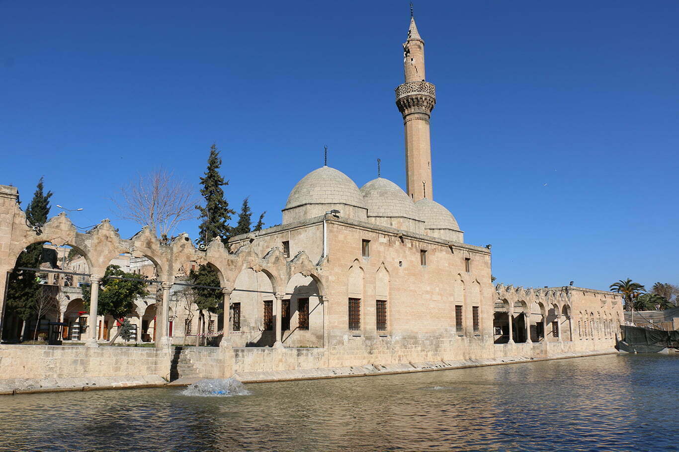 Balıklıgöl'ün suyu normale dönmeye başladı