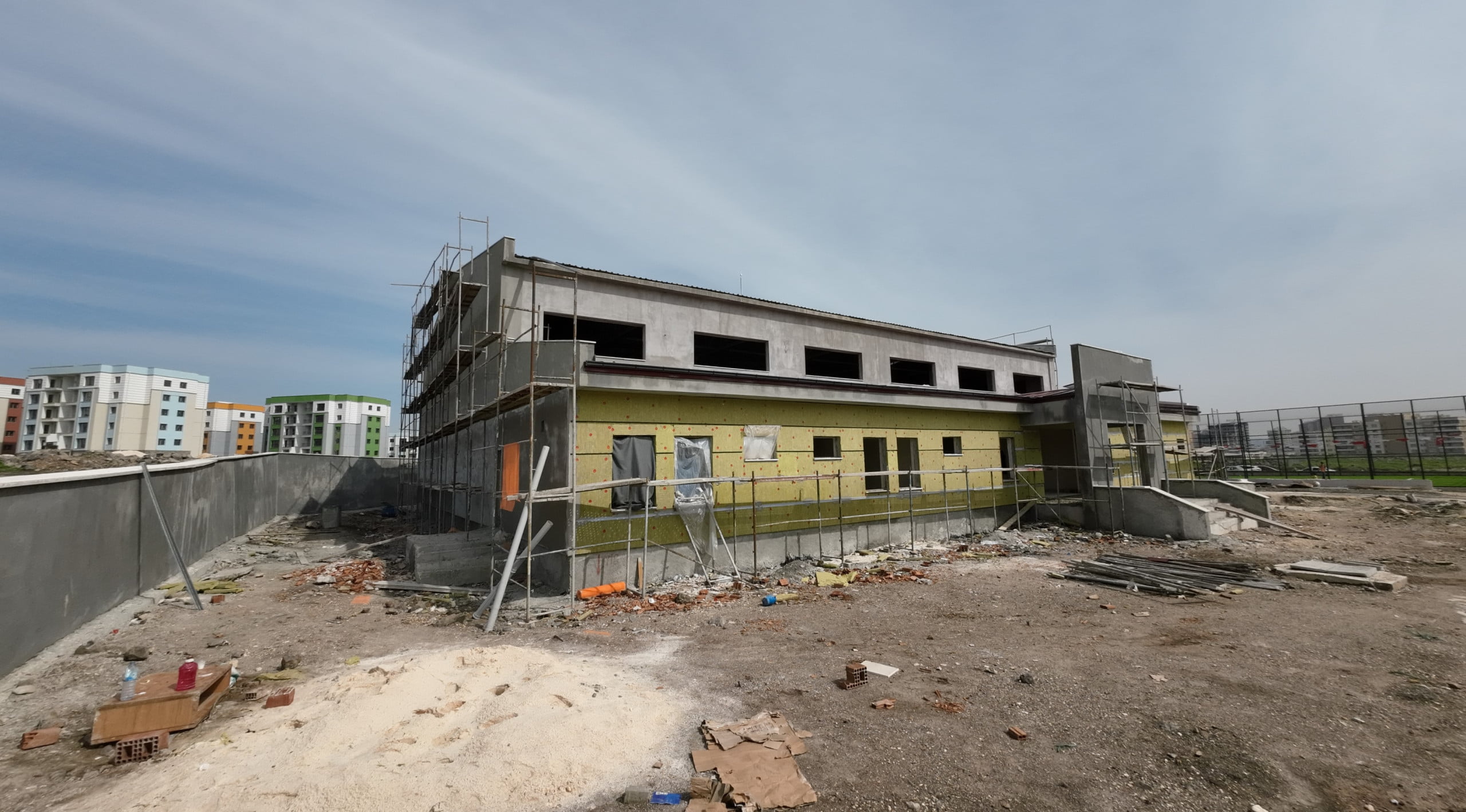 Seyrantepe Kapalı Spor Kompleksinde sona gelindi