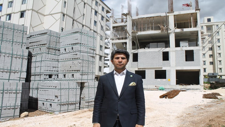HÜDA PAR inşaat işçilerinin mağduriyetlerini gündeme getirdi