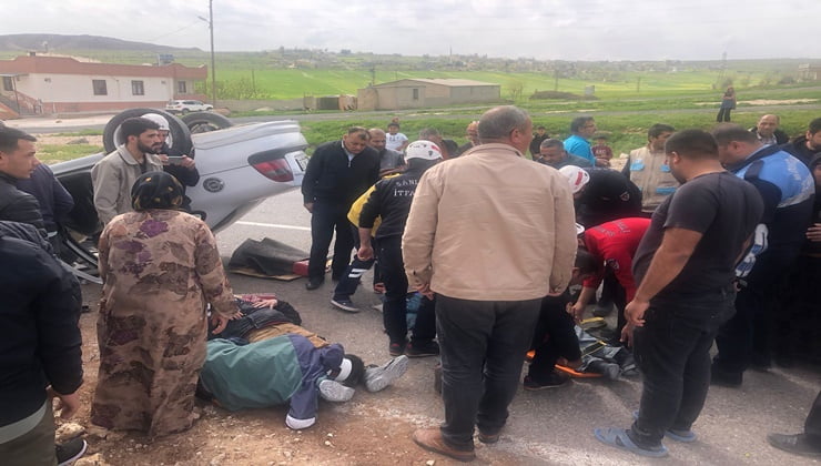 Şanlıurfa'da trafik kazası: 4 yaralı