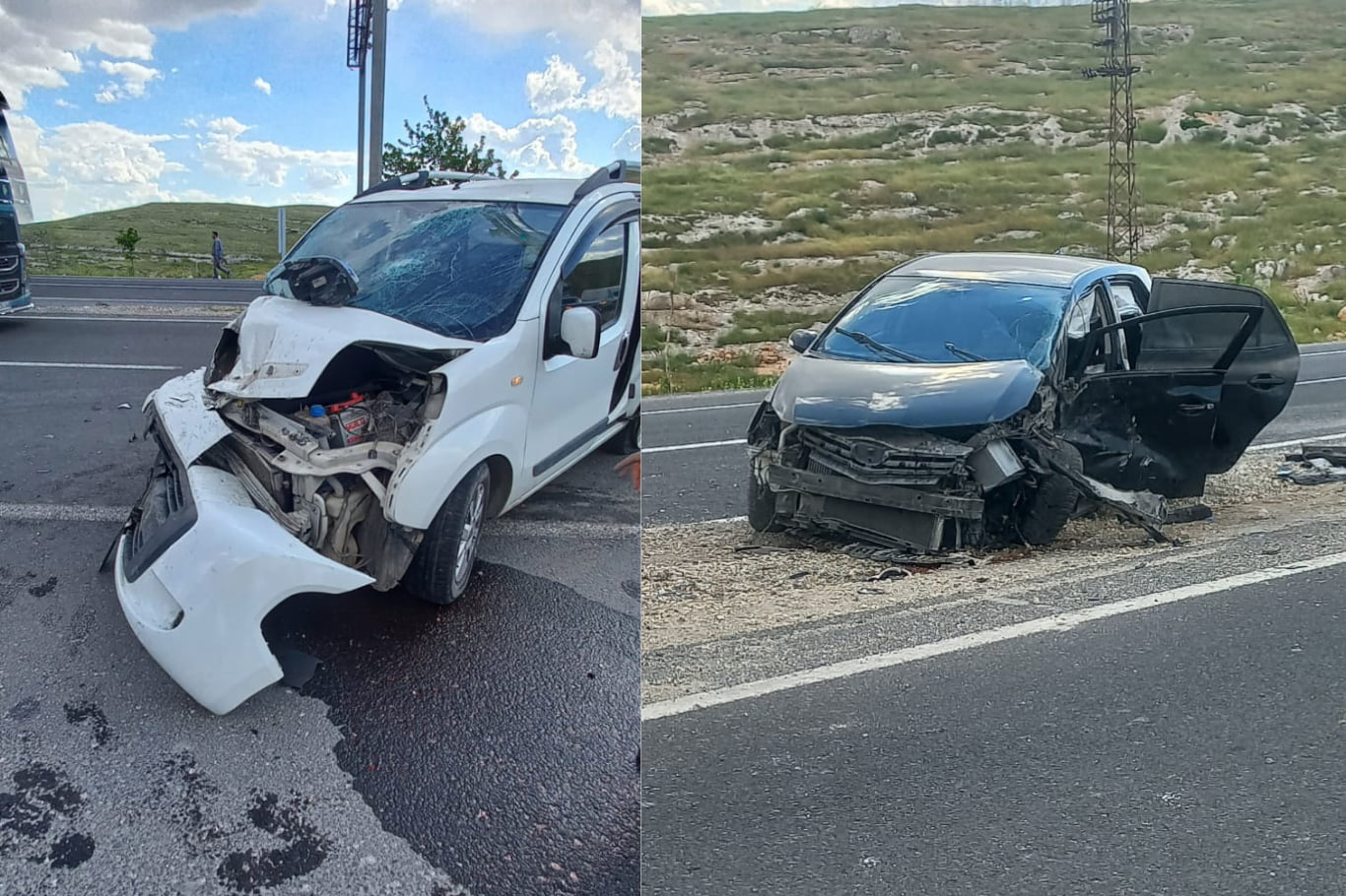 Şanlıurfa'da iki araç çarpıştı: 1 yaralı