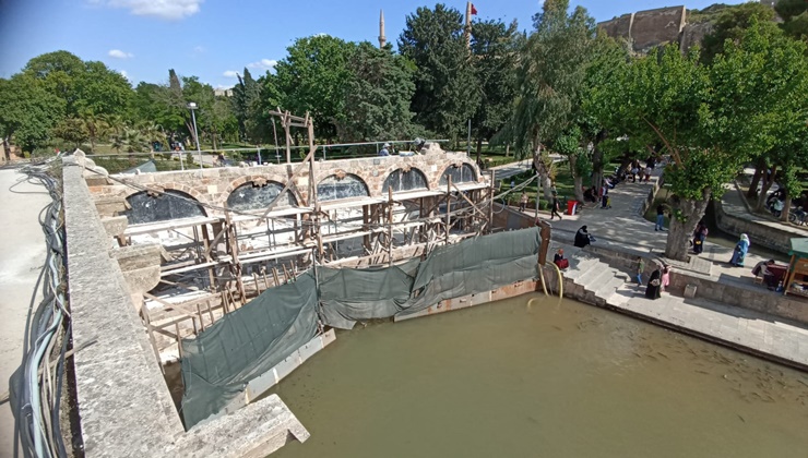 Balıklıgöl’deki restorasyon çalışmalarında sona gelindi