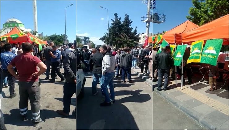 HÜDA PAR standına silahlı saldırı