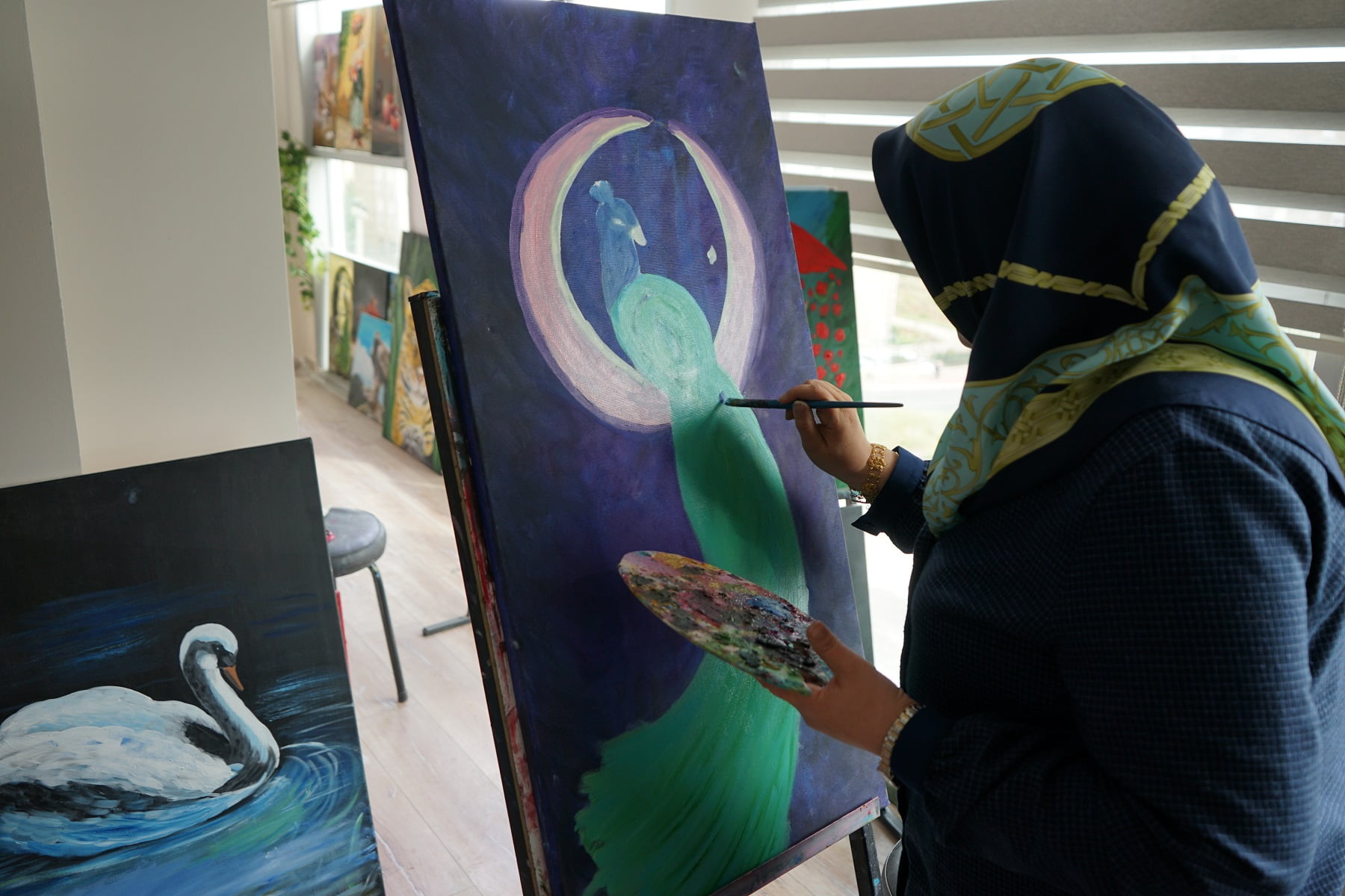 Urfa'da sanat kurslarına yoğun ilgi
