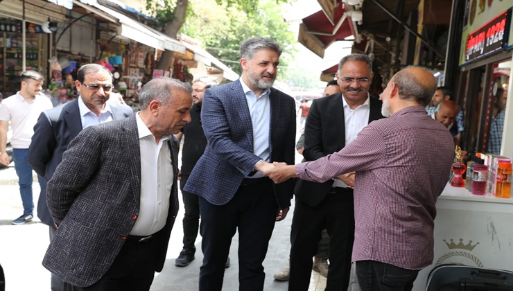 Milletvekili Önen'den Urfa esnafına ziyaret