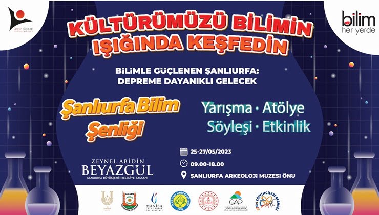 Şanlıurfa'da Bilim Şenliği düzenlenecek