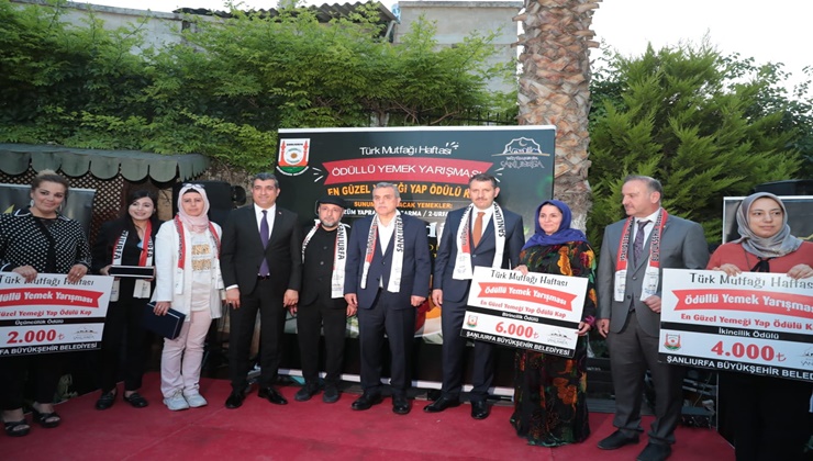 Şanlıurfa'da yemek yarışması düzenlendi