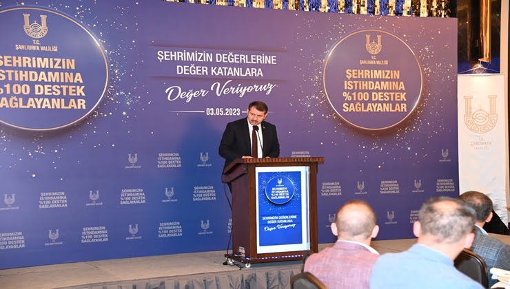 Vali Ayhan: Üretim sektörleri olarak karşımızda güzel bir tablo var