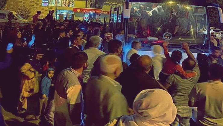 Viranşehir'de ilk hac kafilesi dualarla uğurlandı