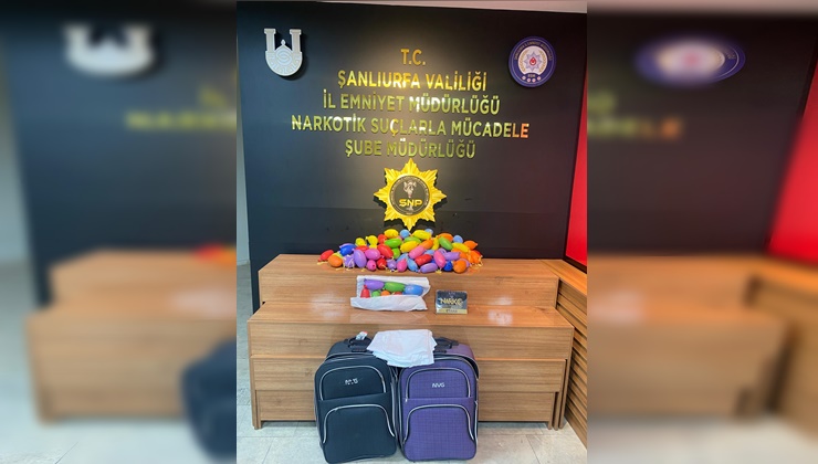 Yolcu otobüsünde balonlar içinde uyuşturucu ele geçirildi