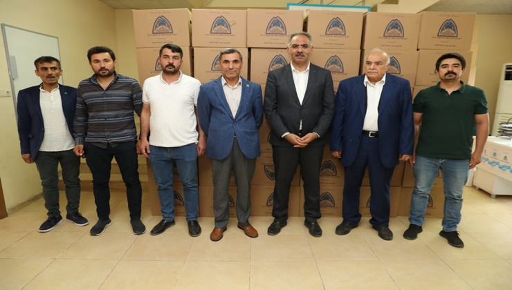 Şanlıurfa'da çölyak hastalarına gıda yardımına bulunuldu