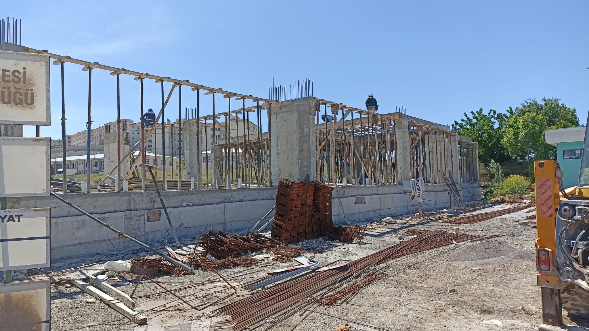 Eyyübiye'de spor kompleksi çalışmaları sürüyor