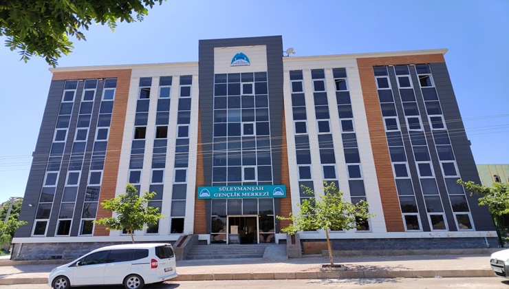 Süleymanşah Gençlik Merkezi açılışa hazırlanıyor